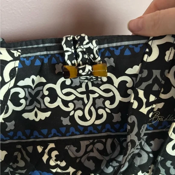 Vera Bradley Canterberry Cobalt Tote NWT - Picture 3 of 7